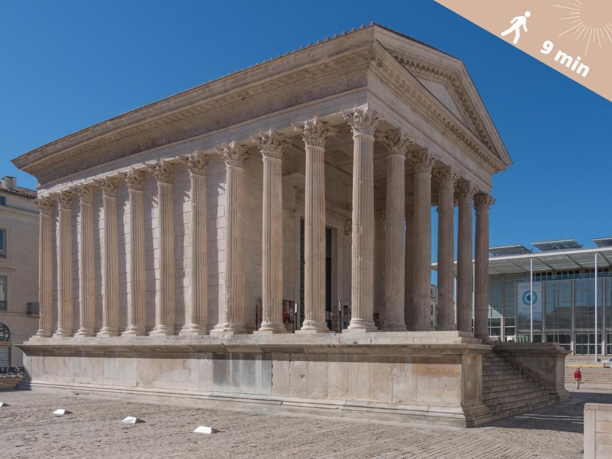 Apartamento Le Contemporain Nimes Exterior foto